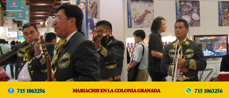 Mariachis en la colonia Granada Miguel Hidalgo CDMX