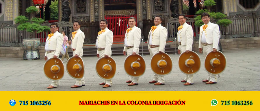 Mariachis en la colonia Irrigación Miguel Hidalgo CDMX