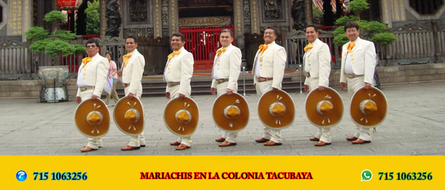 Mariachis en la colonia Tacubaya Miguel Hidalgo CDMX